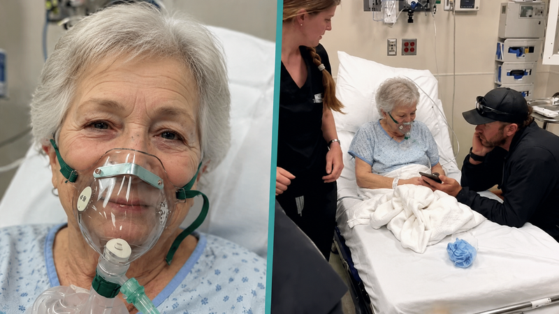 Photo: PLACEHOLDER — daughter with elderly mother at home